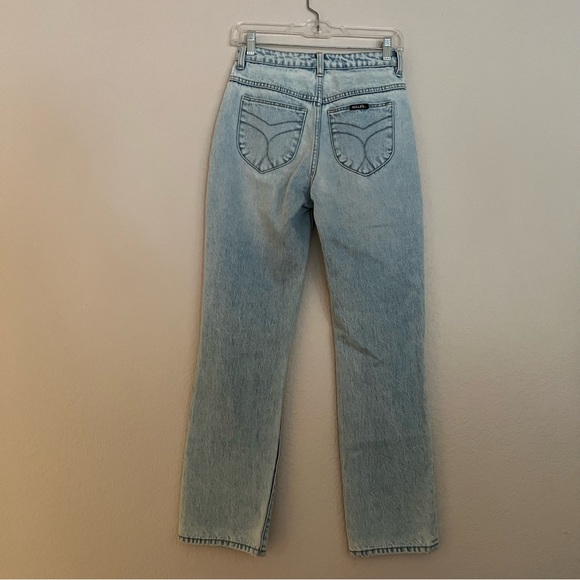 ROLLA’S Classic High Rise Straight in Sunbleached Worn - Picture 1 of 12